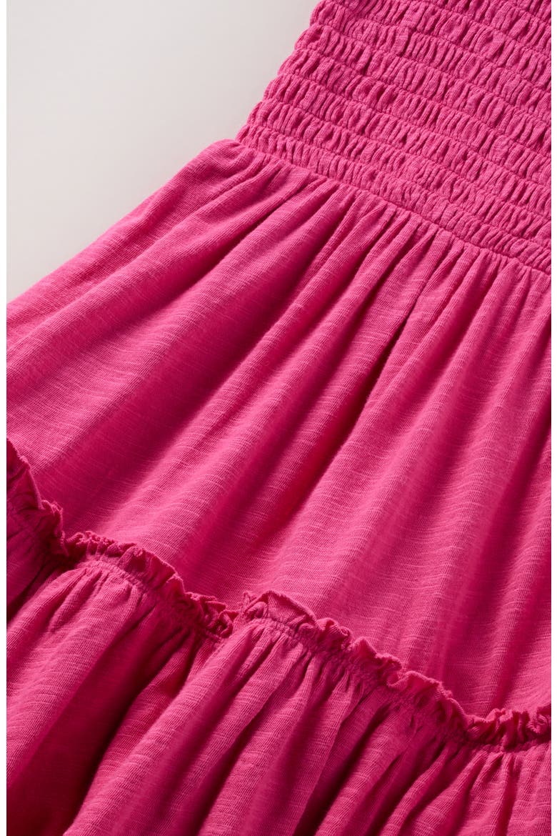 Kids' Smocked Cotton Sundress, Alternate, color, PINK LILAC
