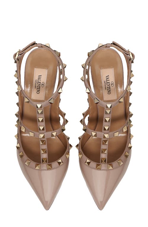 Valentino Chic Sling Back Pointed Toe Pumps In Multi