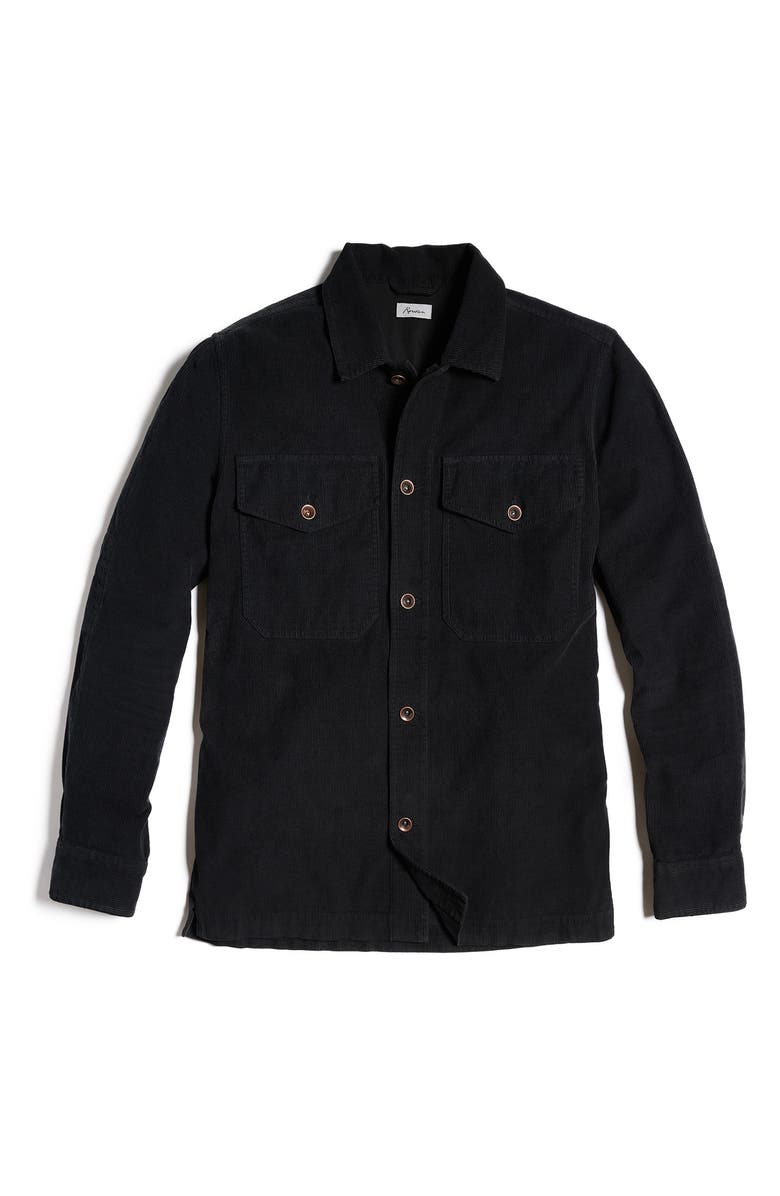 Rowan Odessa Cord Field Jacket, Alternate, color, Black