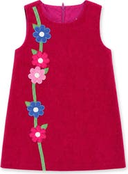Florence Eiseman Corduroy Jumper with Flower
