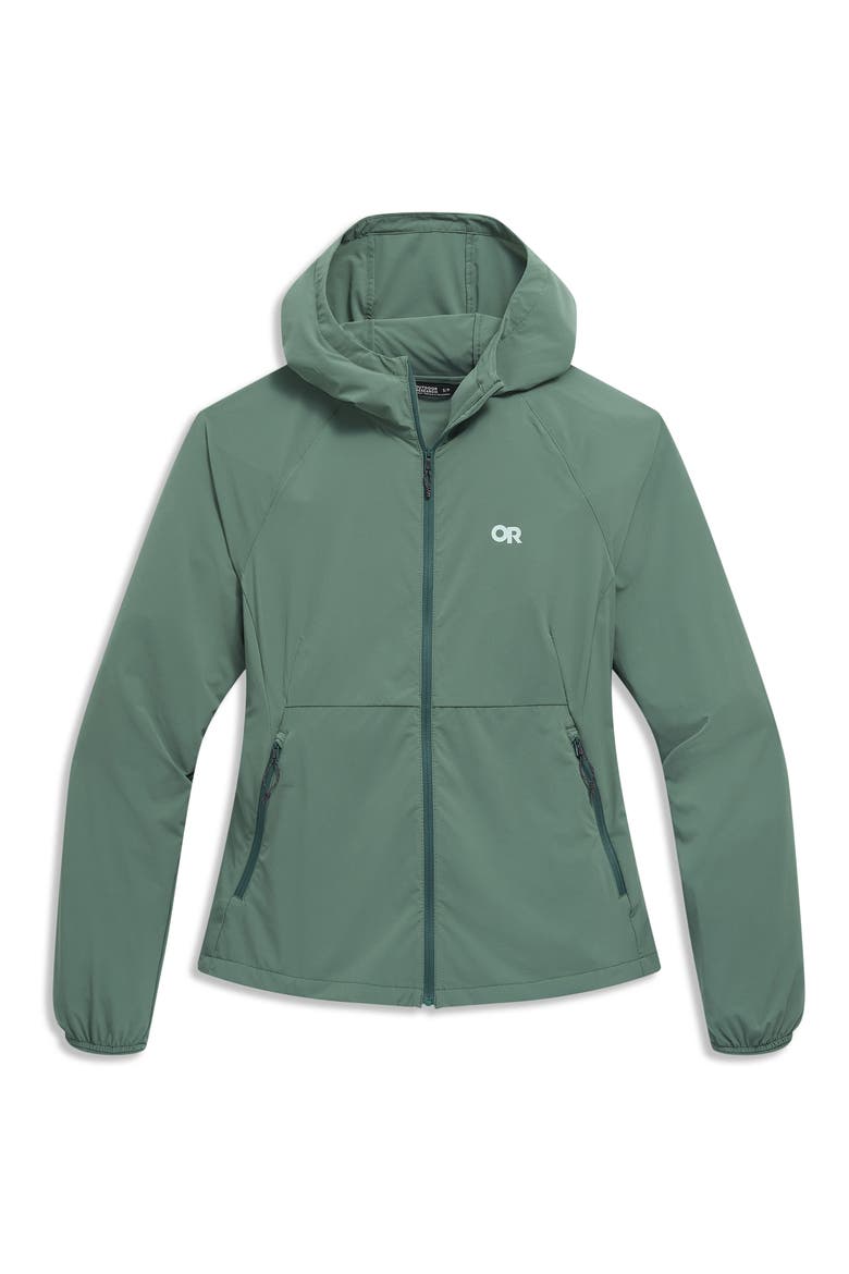Astroman Sun Full Zip Hoodie, Alternate, color, MALACHITE