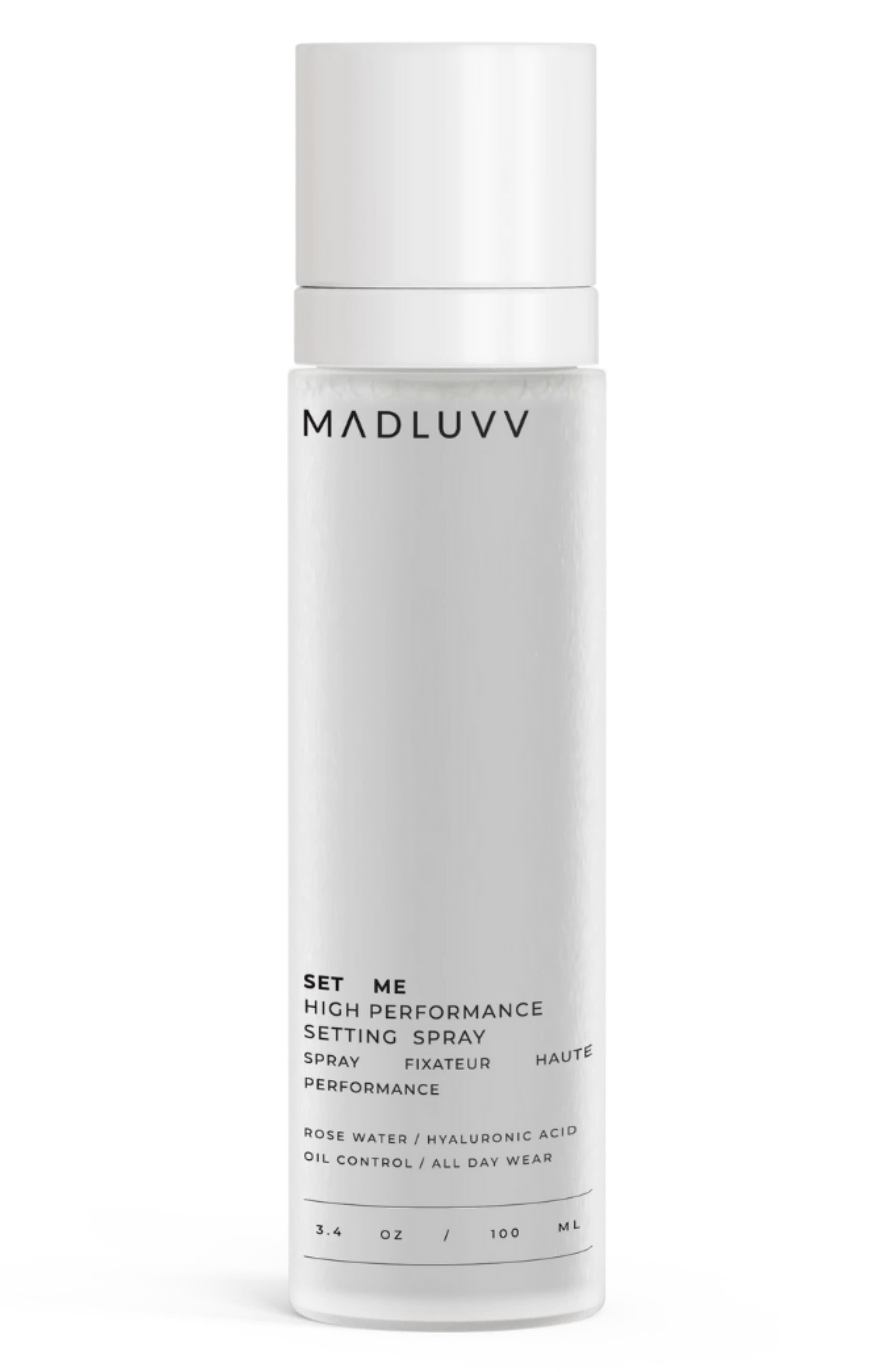 MADLUVV Set Me Setting Spray in Bottle at Nordstrom, Size 3.4 Oz