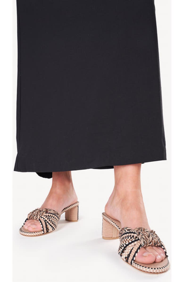 Amambaih Jimena Heel Mules, Alternate, color, Sand