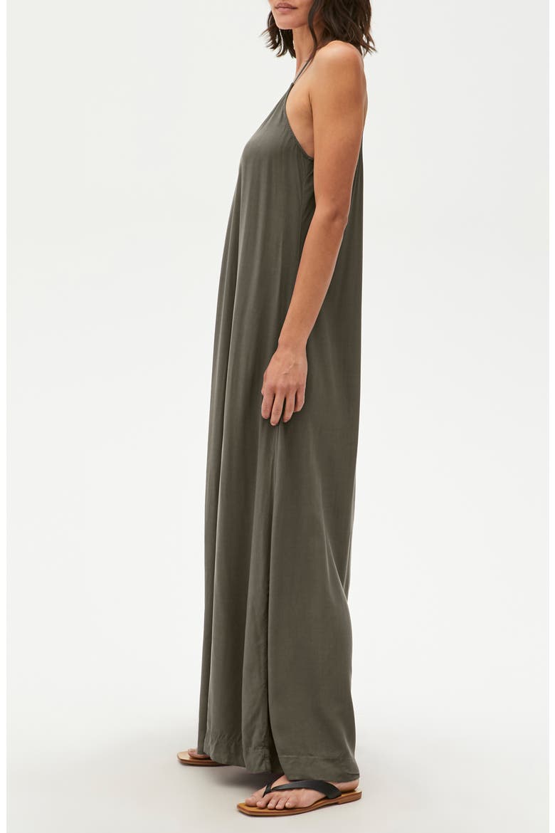 Maxi Slipdress, Alternate, color, OLIVE