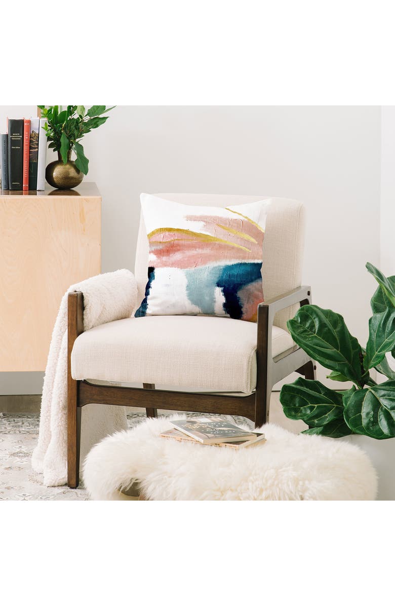 Deny Designs Alyssa Hamilton Art Exhale Throw Pillow, Alternate, color, Multi