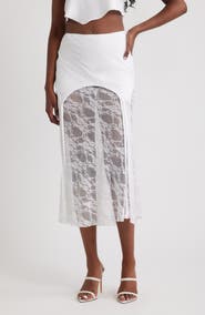 Bella Venice Lisa Lace Midi Skirt