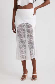 Bella Venice Lisa Lace Midi Skirt