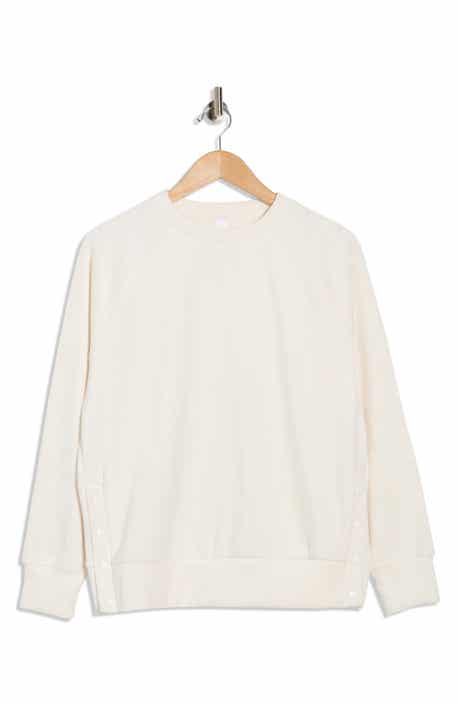 YOGALICIOUS Sophie Dreamy Ribbed Velour Sweatshirt