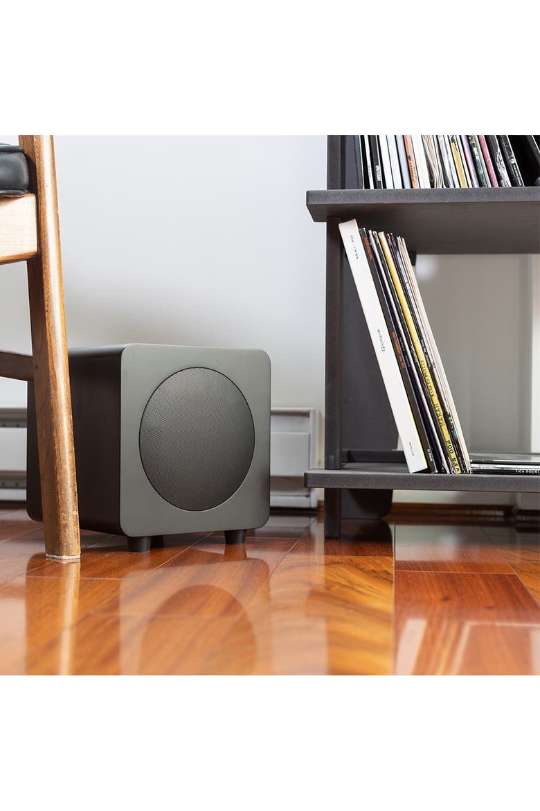 SUB8 8" Sealed Powered Subwoofer, Alternate, color, Matte Black