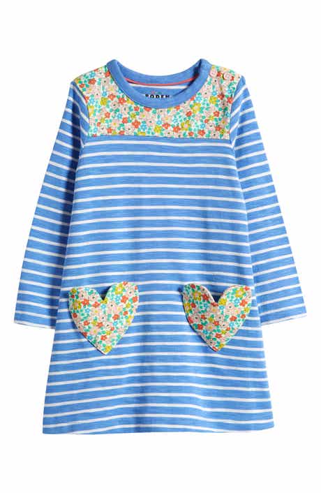 Mini Boden Kids' Fun Pocket Cotton Jersey Dress