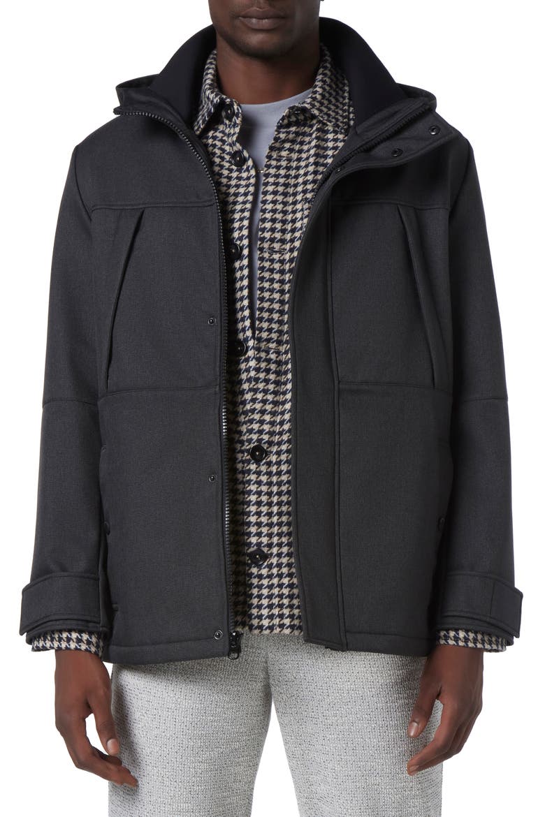 Tompkins Parka Jacket, Main, color, BLACK