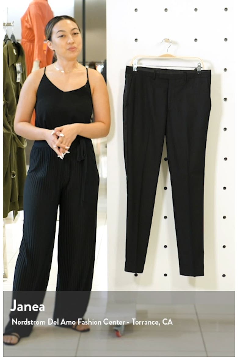 Skinny Fit Tuxedo Trousers video
