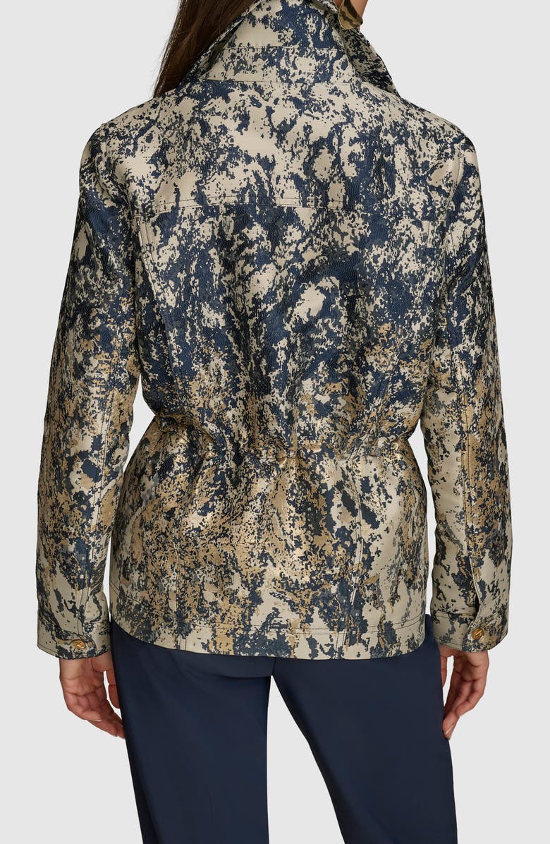 Donna Karan New York Metallic Jacquard Jacket, Alternate, color, 