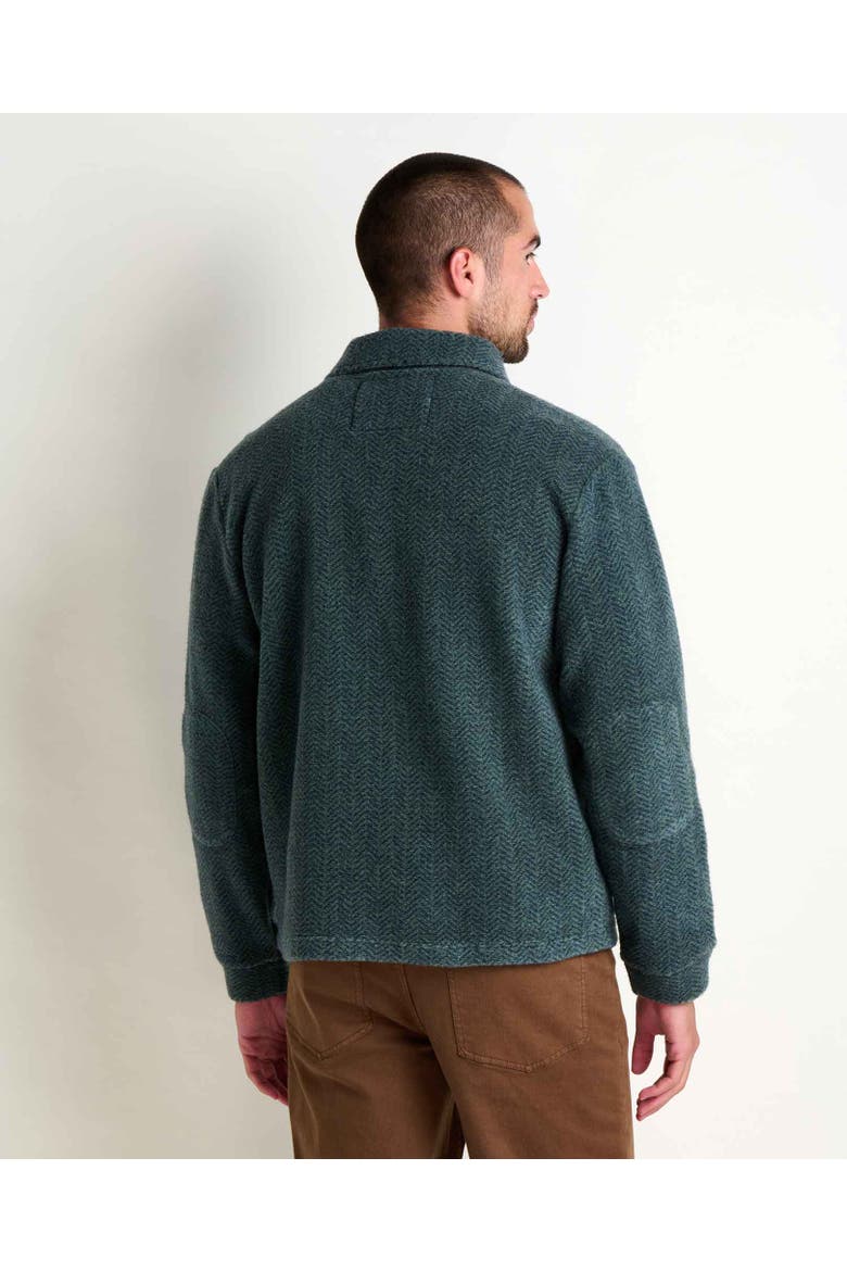 Men's Cabinside Fleece Pullover, Alternate, color, Cilantro