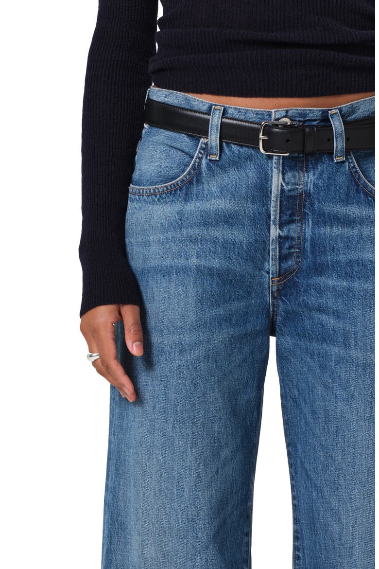 Annina High Waist Wide Leg Jeans, Alternate, color, SUNLAND