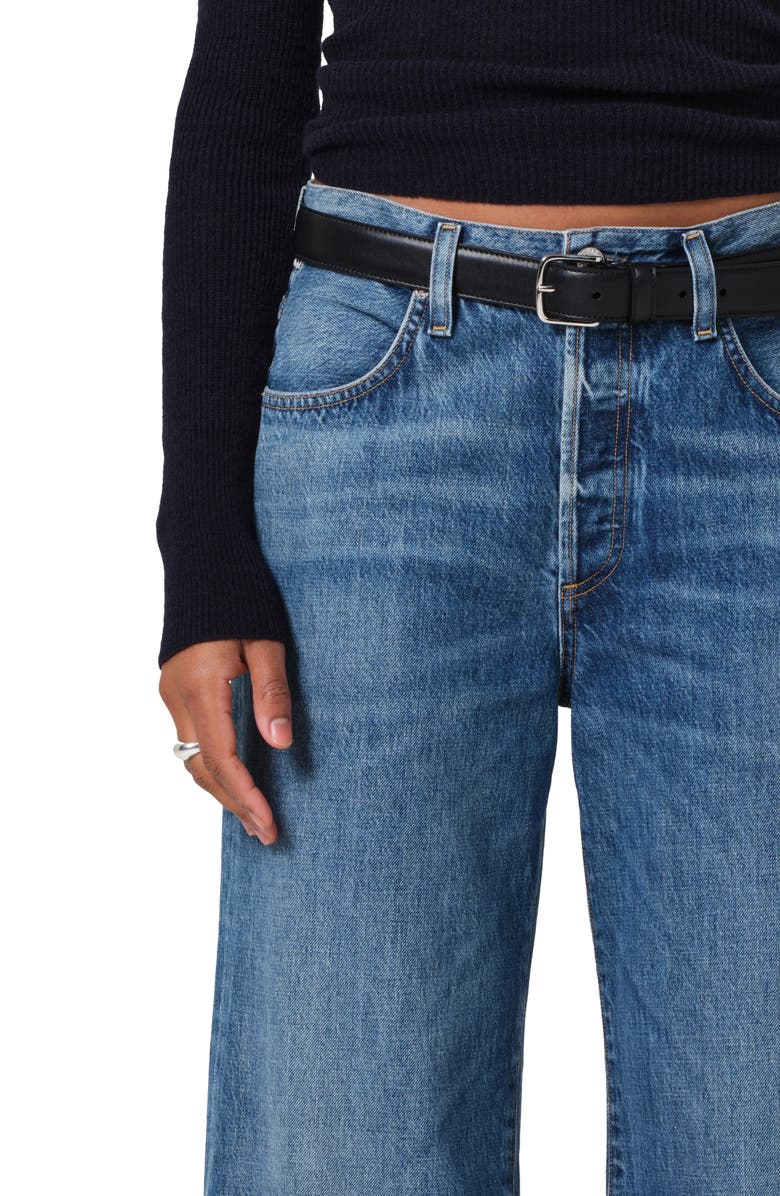 Citizens of Humanity Annina High Waist Wide Leg Jeans, Alternate, color, Sunland
