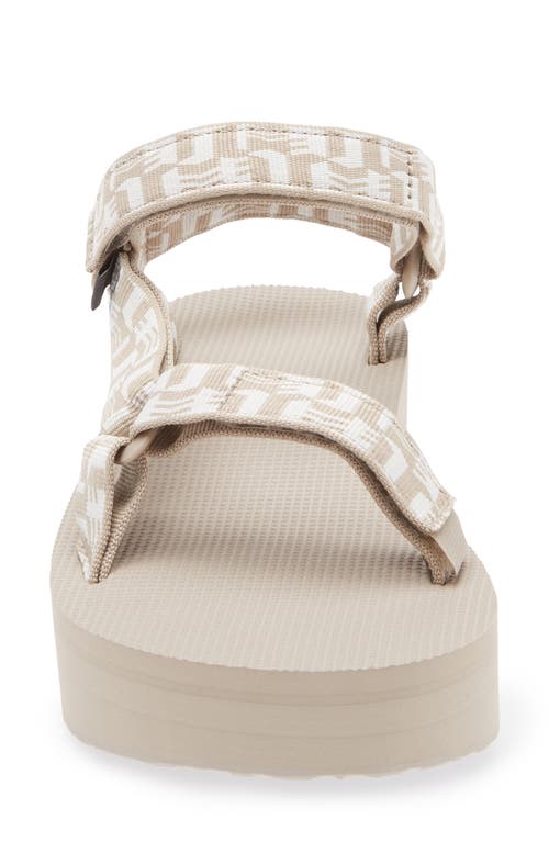 Teva Universal Platform Sandal In Multi