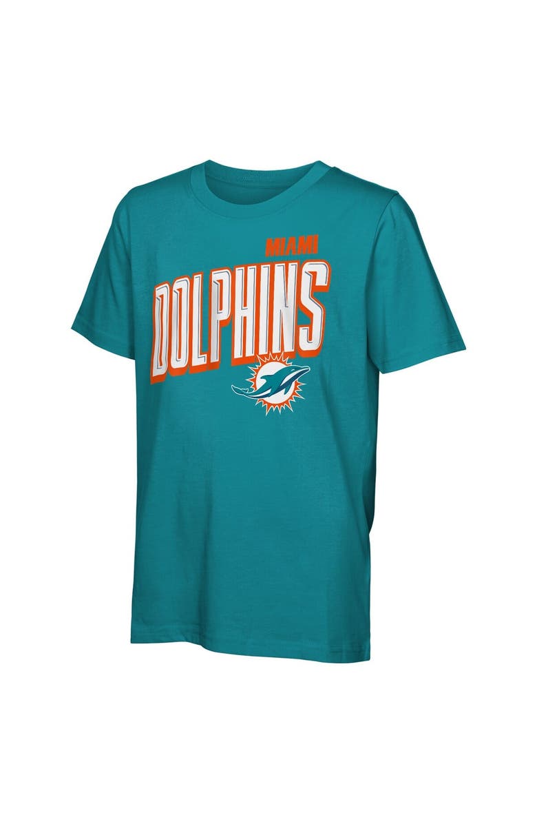 Outerstuff Preschool Outerstuff Miami Dolphins The Mix Combo T-Shirt Set, Alternate, color, Aqua