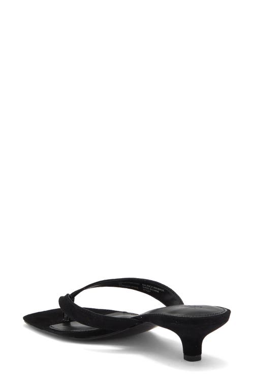 Steve Madden Tracie Flip Flop In Black