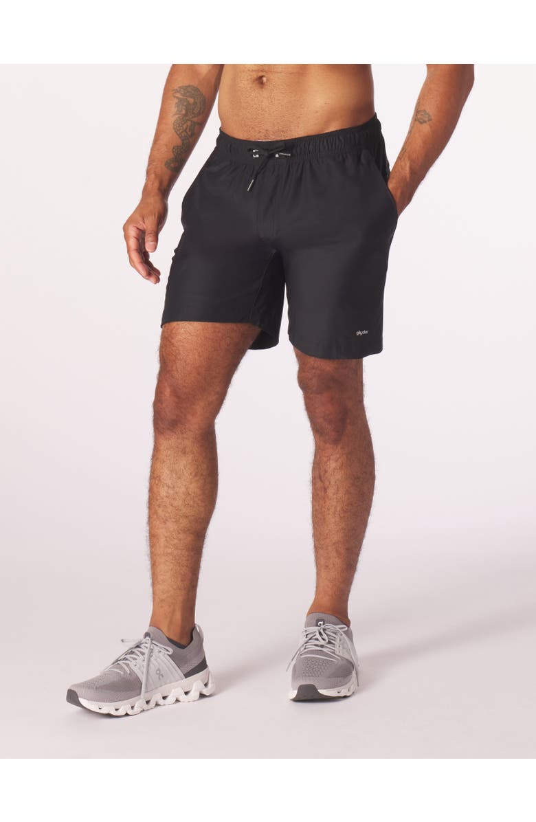 GLYDER Court Short 7.5", Alternate, color, Black