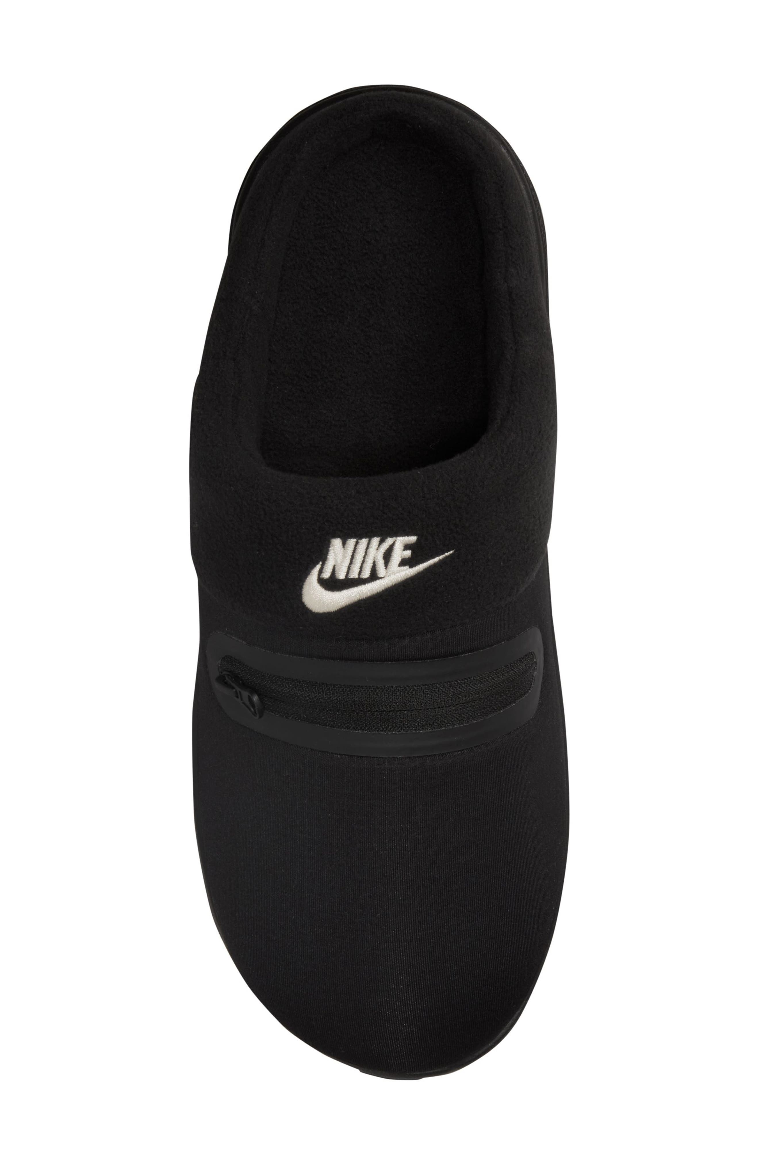Burrow Slipper, Alternate, color, BLACK/ PHANTOM/ BLACK