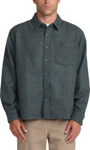 RVCA Dayshift Flannel Button-Up Shirt