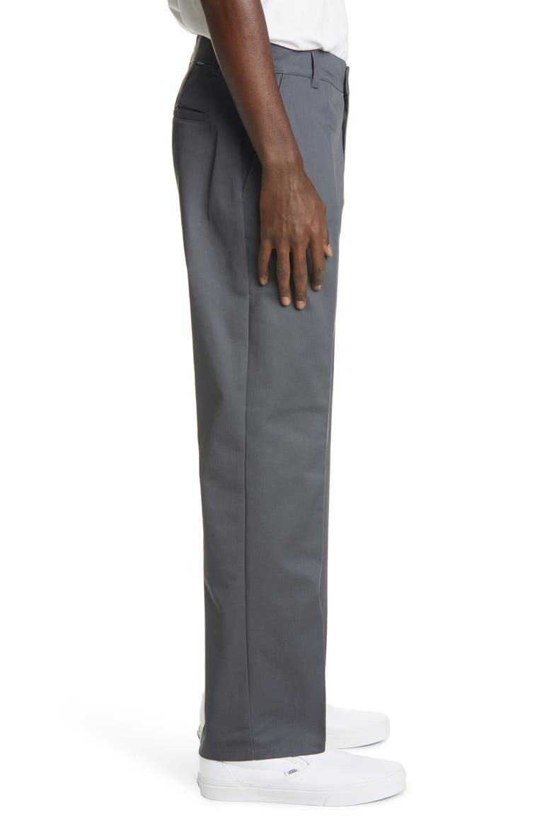 Men's Club Flat Front Pants, Alternate, color, CHARCOAL