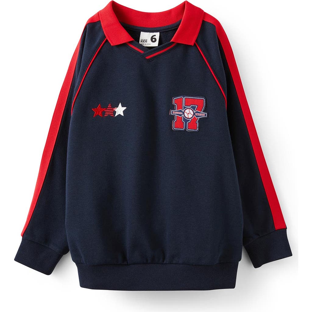 Cotton On Kids Kid's Polo Collar Fleece Top