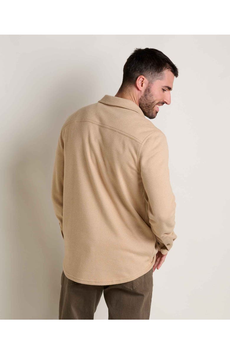 Toad & Co Men's Shadowbrook Long Sleeve Shirt, Alternate, color, Camel Twill