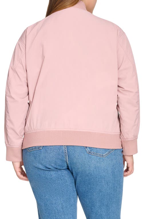 Shop Levi's Relaxed Bomber Jacket In Dusty Rose