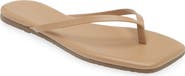 TKEES Lily Square Toe Flip Flop