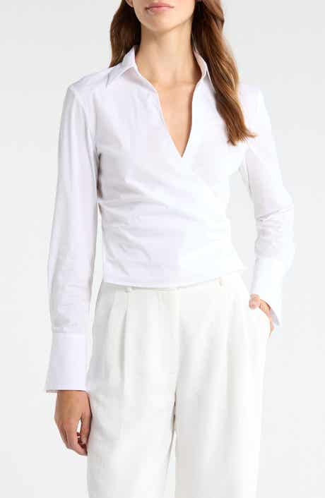 All Wrapped Up Cotton Blend Shirt