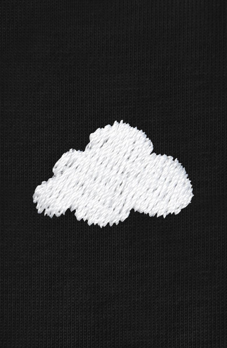 Dalix Womens Lil Cloud Lightweight Jersey Tee, Alternate, color, Black