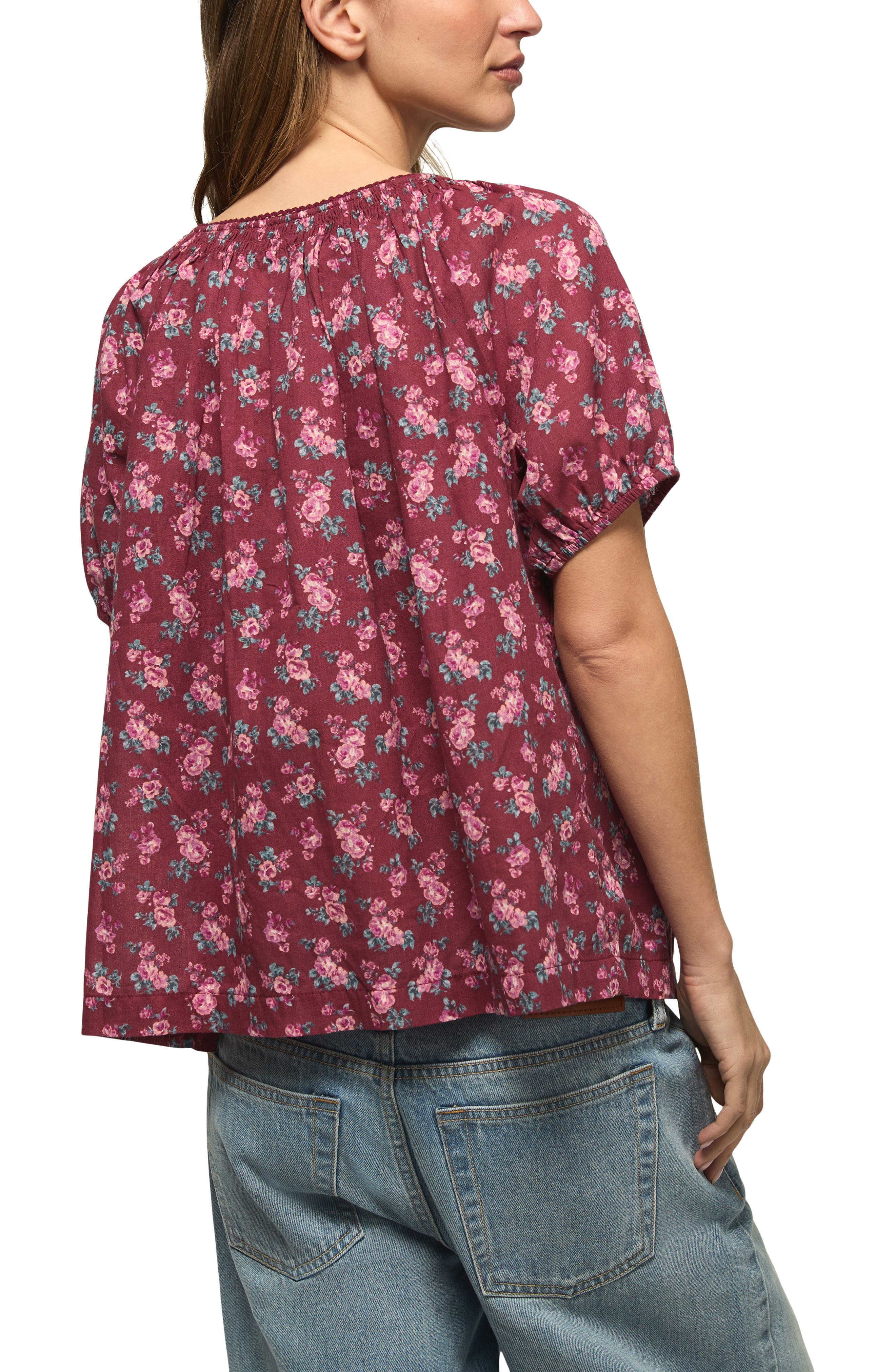 Flowy Raglan Sleeve Top - image 2