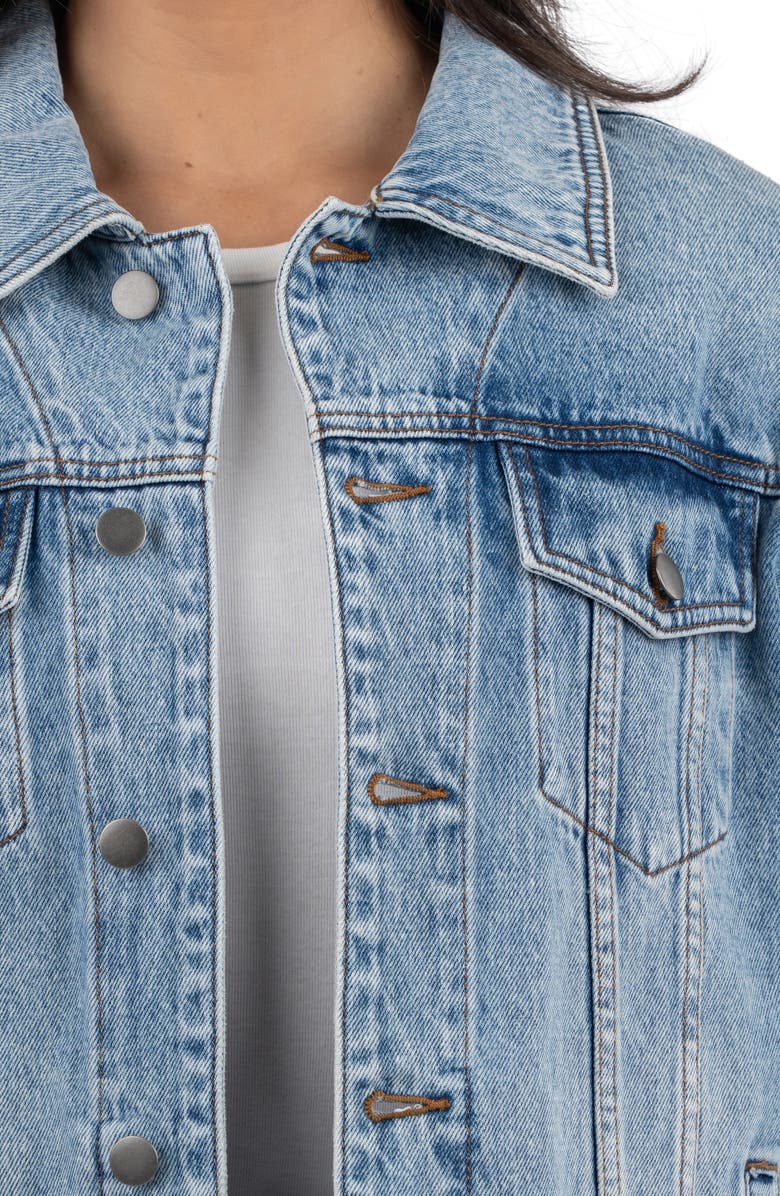 KUT from the Kloth Emmy Relaxed Fit Denim Jacket, Alternate, color,