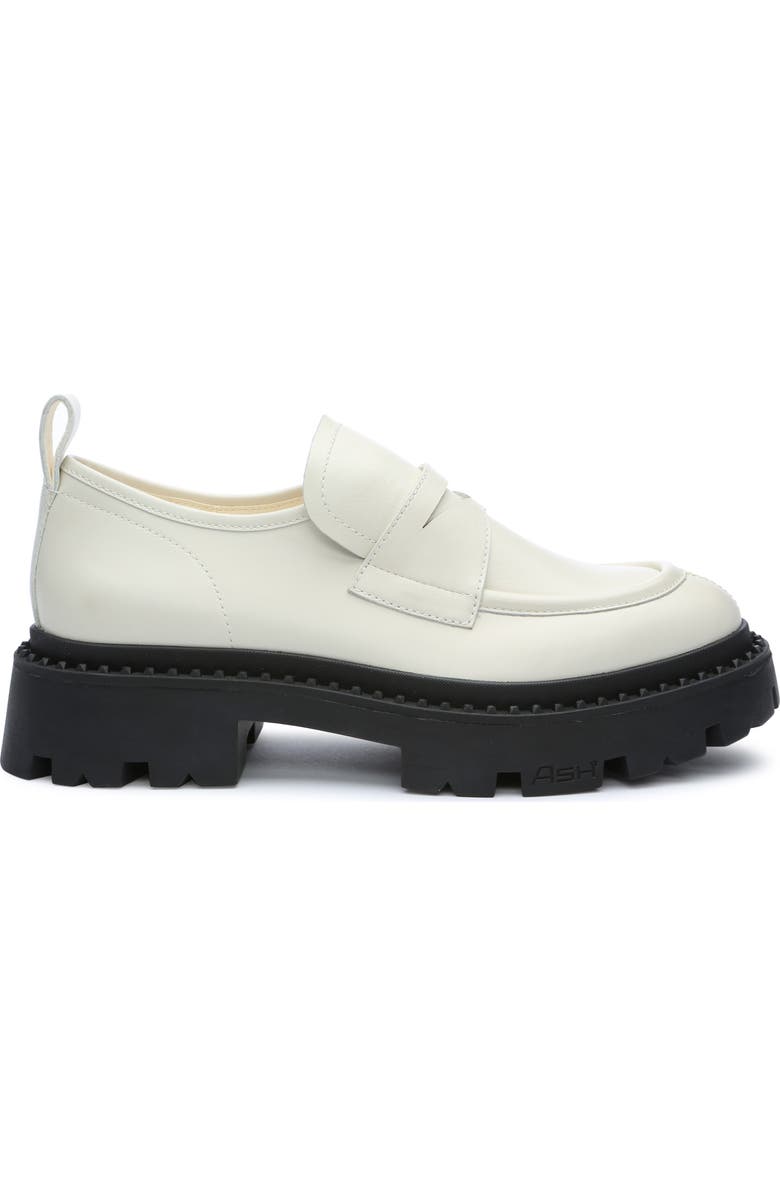 Ash Genial Platform Penny Loafer, Alternate, color,