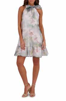 Kensie Flounce Hem Minidress