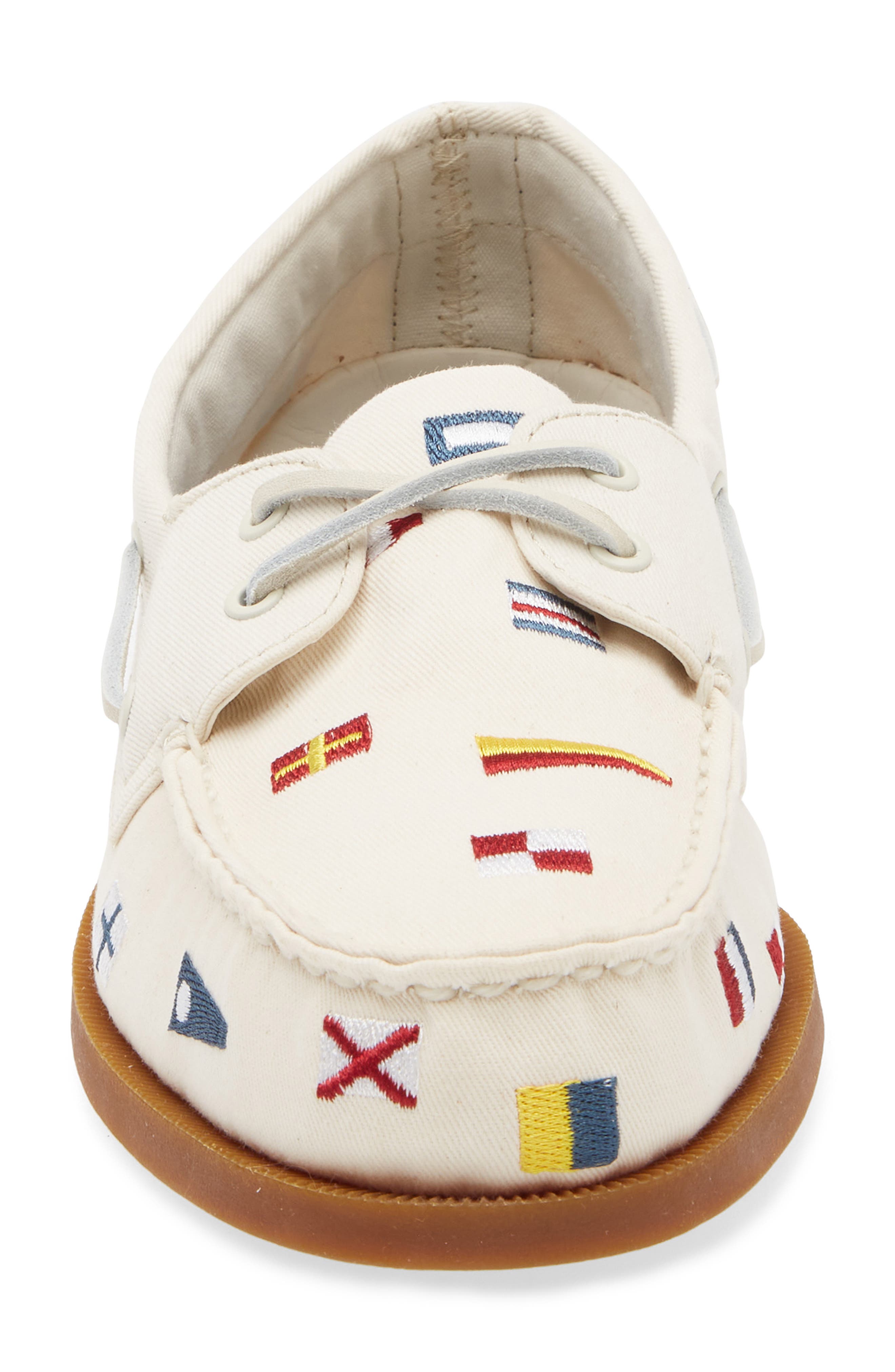 Sperry Authentic Original Boat Shoe, Alternate, color, Canvas Bone