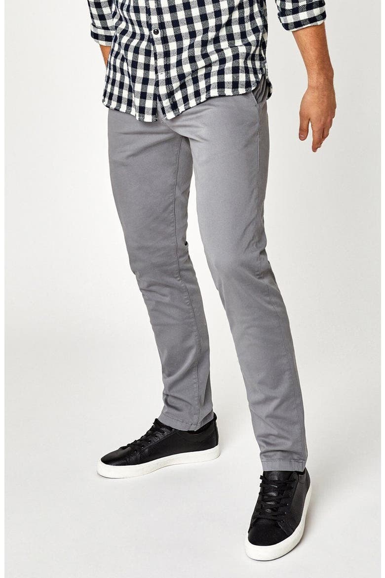 Johnny Slim Fit Twill Chino Pants, Alternate, color, SHARK SKIN TWILL