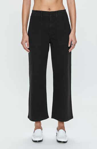 Pistola Sophia Stretch Cotton Ankle Wide Leg Pants