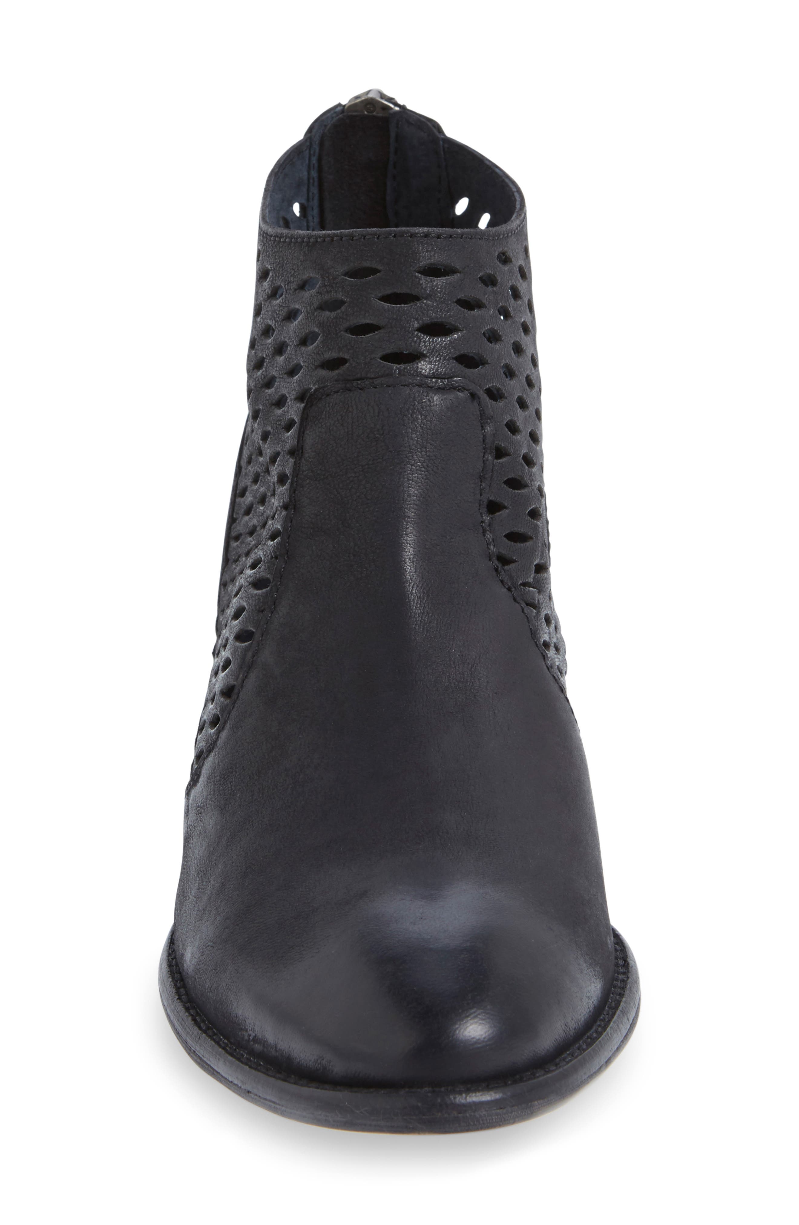 'Waypoint' Bootie, Alternate, color, BLACK LEATHER