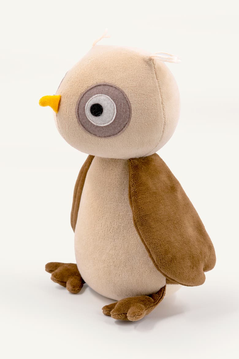 Ida, the owl stuffed animal, Main, color, Beige