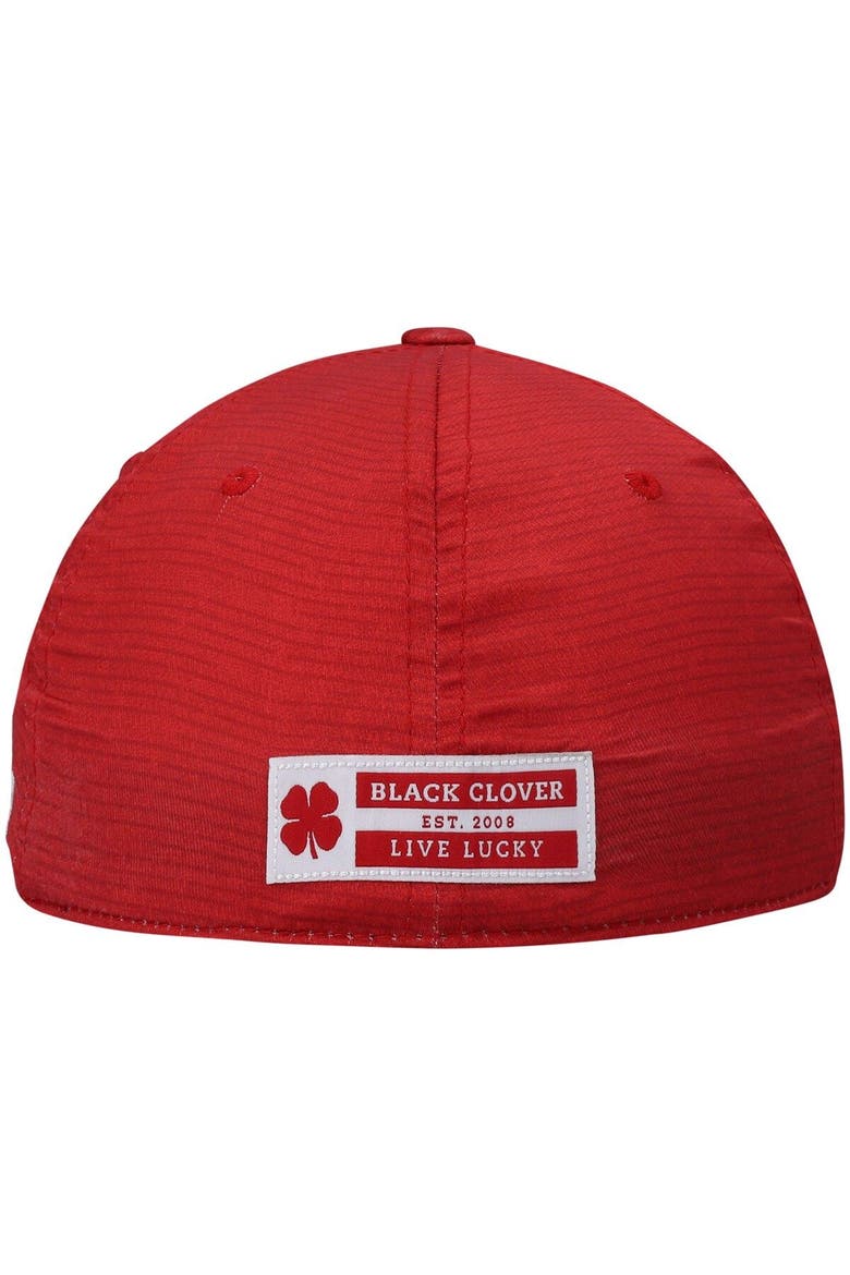 Men's Red South Dakota Coyotes Crazy Luck Memory Fit Flex Hat, Alternate, color, Red
