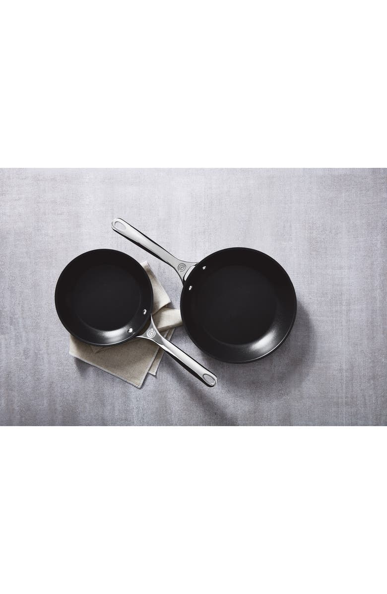 Le Creuset Set of 2 Nonstick Stainless Steel Fry Pans, Alternate, color,