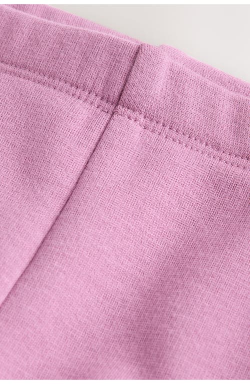 Next Kids' Floral Knee Patch Leggings In Pink