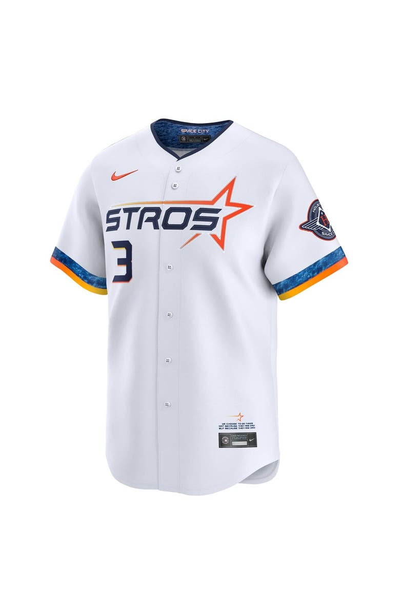 Nike Men's Nike Jeremy Peña White Houston Astros 2025 City Connect Limited Player Jersey, Alternate, color, 