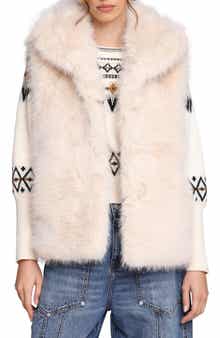 Avec Les Filles Oversize Faux Fur Vest