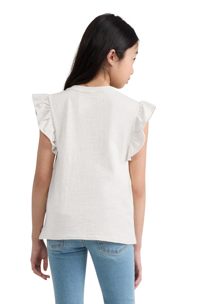 Levi's Kids' Coastal Flutter Sleeve Graphic T-Shirt, Alternate, color, Antique White