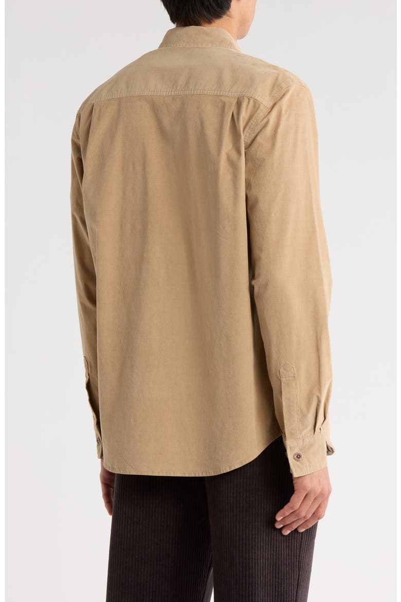 Twill Shirt Jacket, Alternate, color, KHAKI
