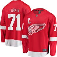 FANATICS Men's Fanatics Dylan Larkin Red Detroit Red Wings 2023/24 Captain Breakaway Player Jersey
